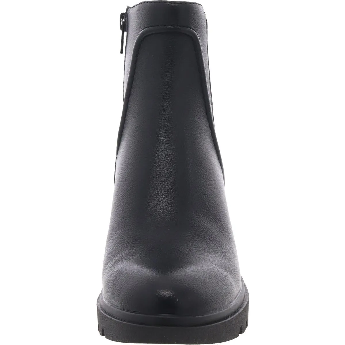 Womens Stretch Manmade Chelsea Boots