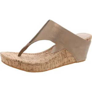 Womens Stretch Wedge Sandals