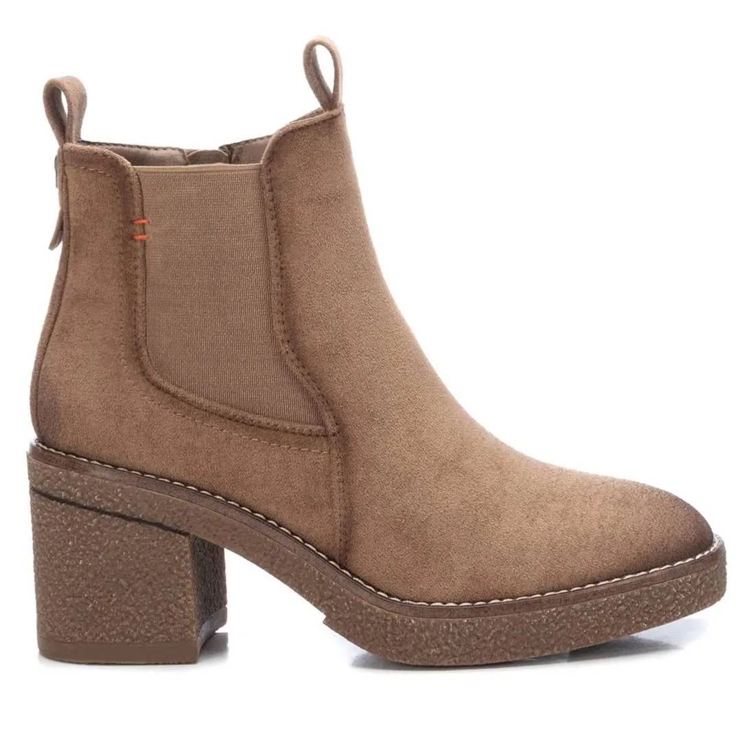 Women's Suede Ankle Booties By XTI