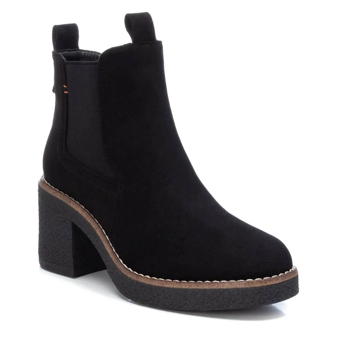 Women's Suede Ankle Booties By XTI