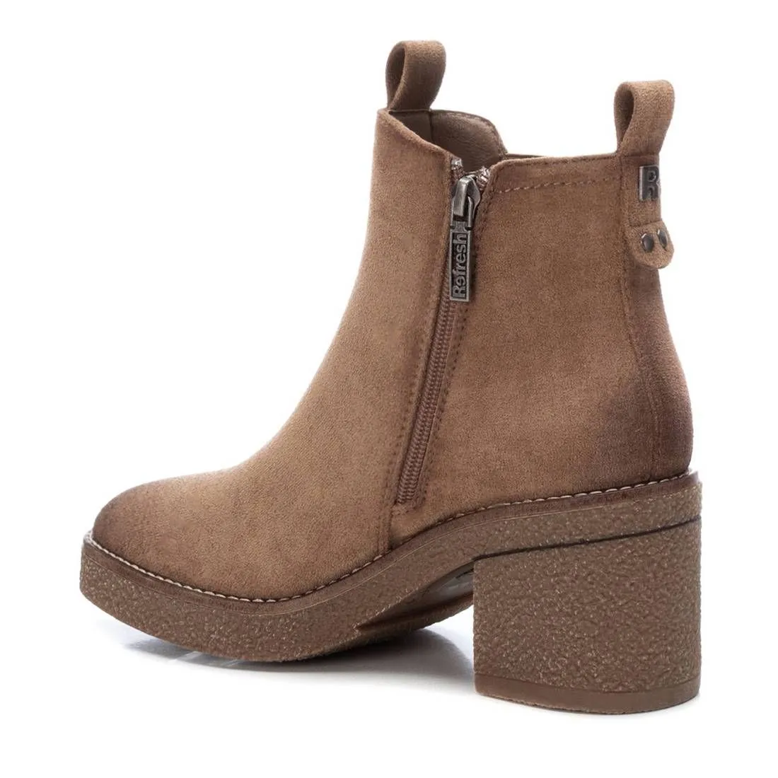Women's Suede Ankle Booties By XTI