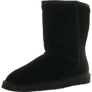 Womens Suede Ankle Winter & Snow Boots