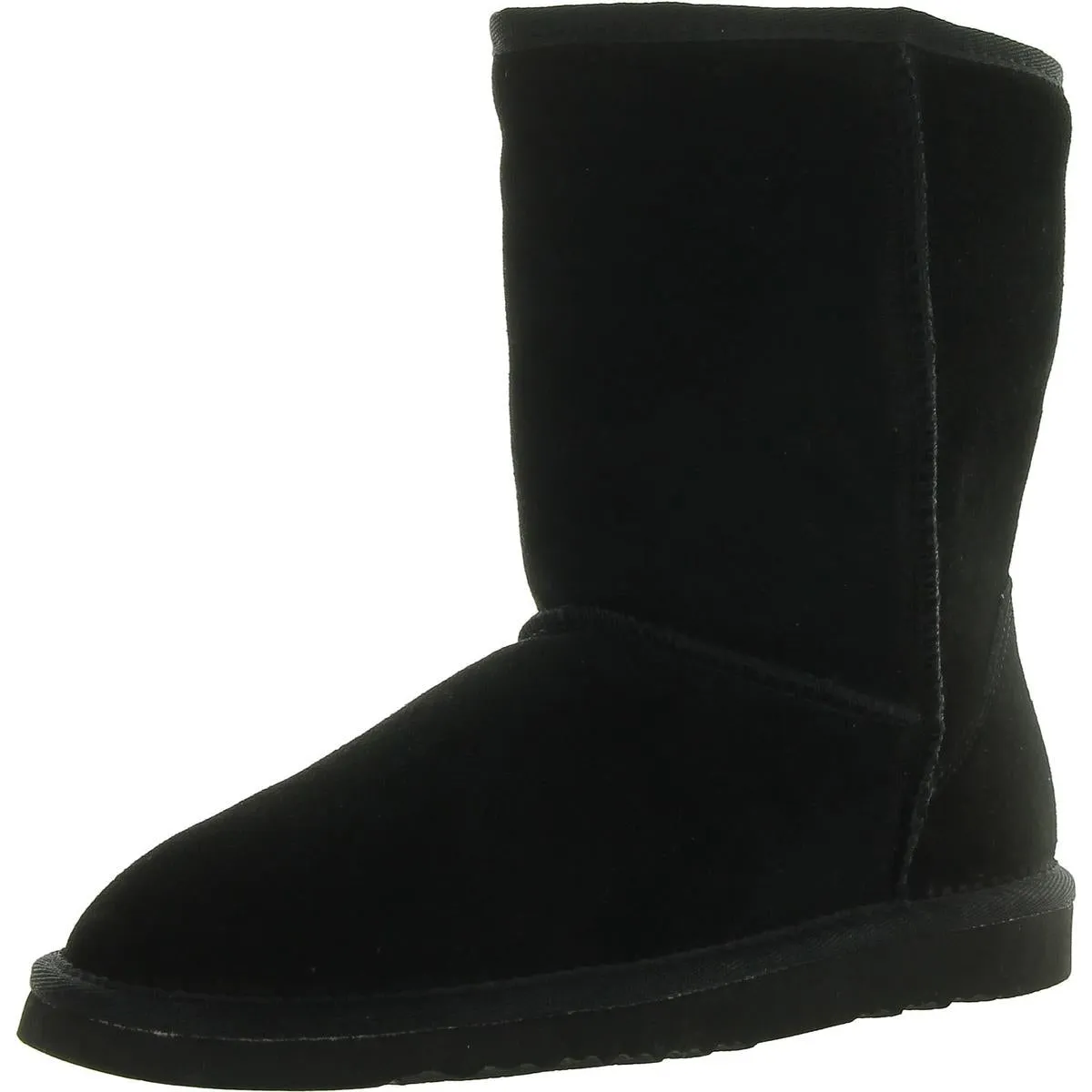 Womens Suede Ankle Winter & Snow Boots