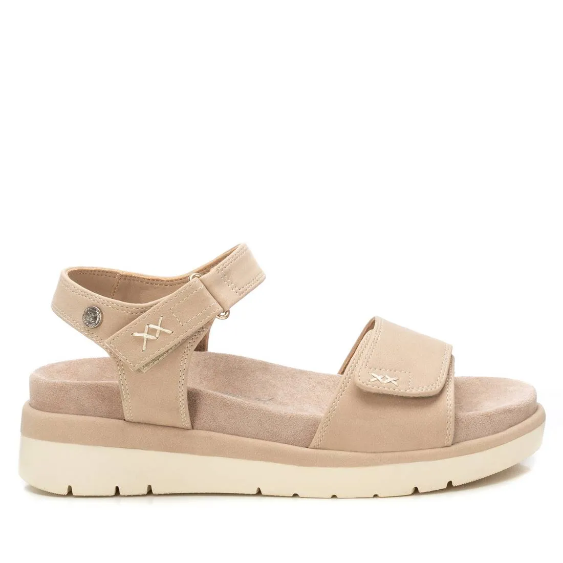 Women's Suede Flat Sandals By XTI