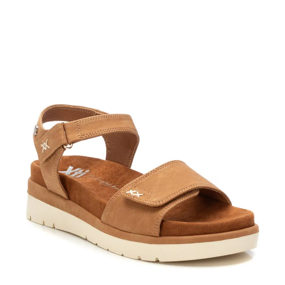 Women's Suede Flat Sandals By XTI