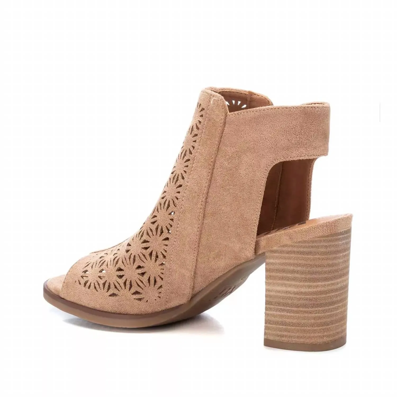Women's Suede Sandals In Beige