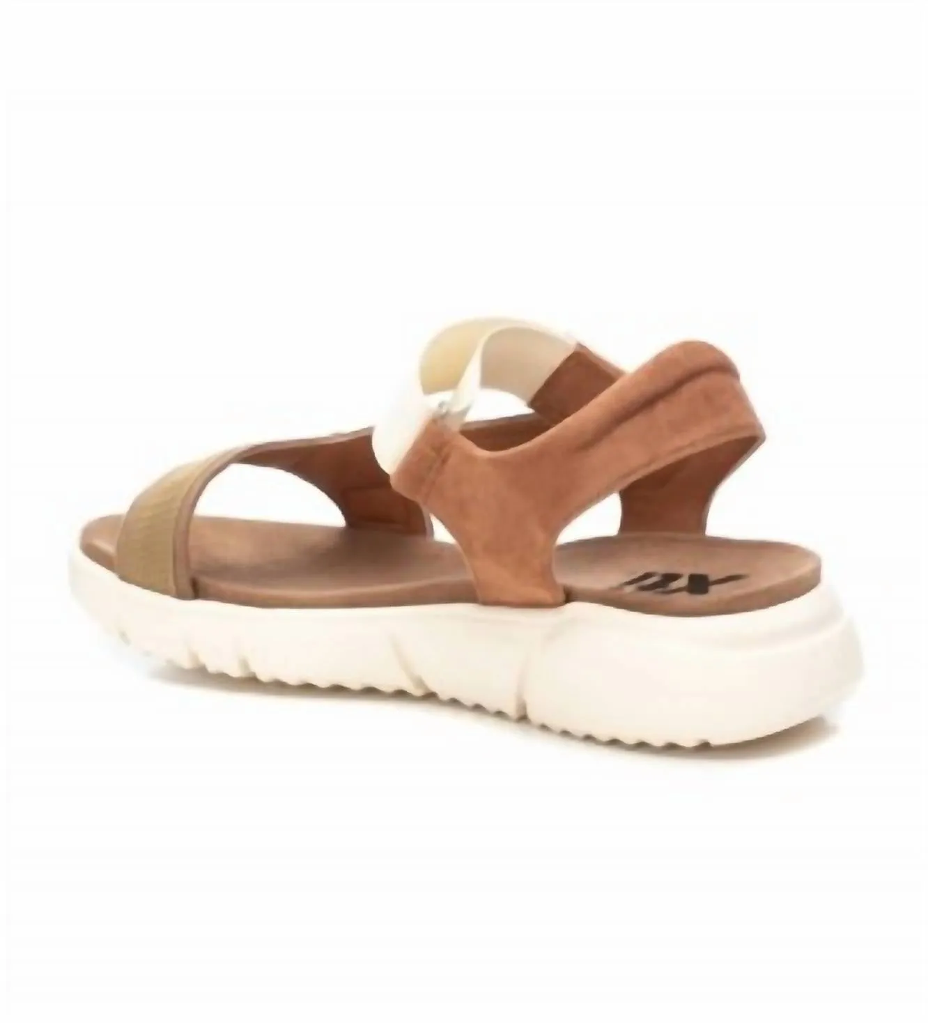 Women's Suede Sandals In Brown