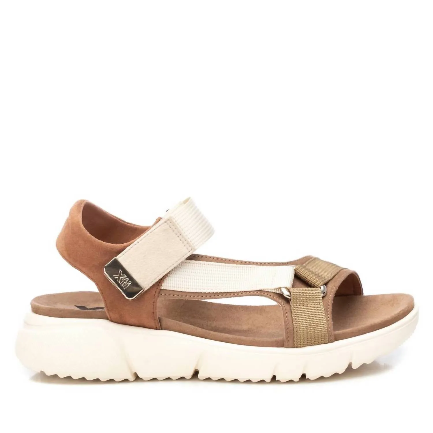 Women's Suede Sandals In Brown