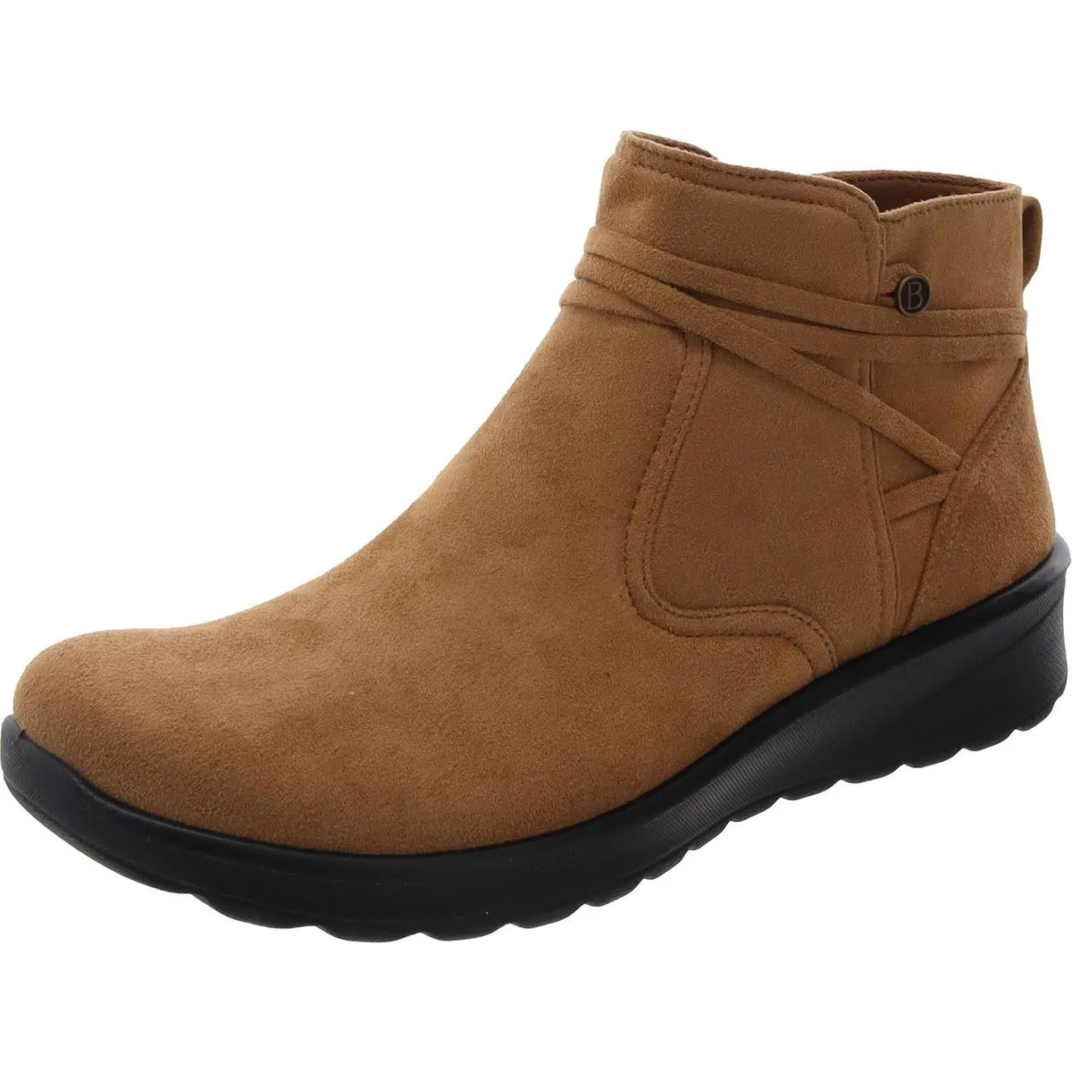 Womens Supercomff Faux Suede Ankle Boots