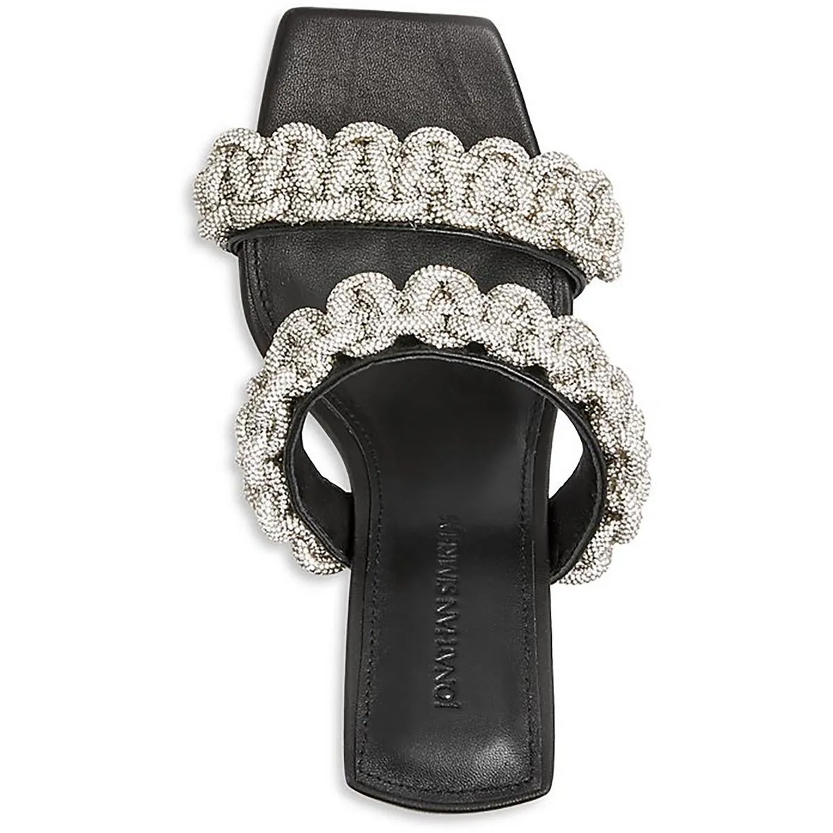 Womens Synthetic Slide On Slide Sandals