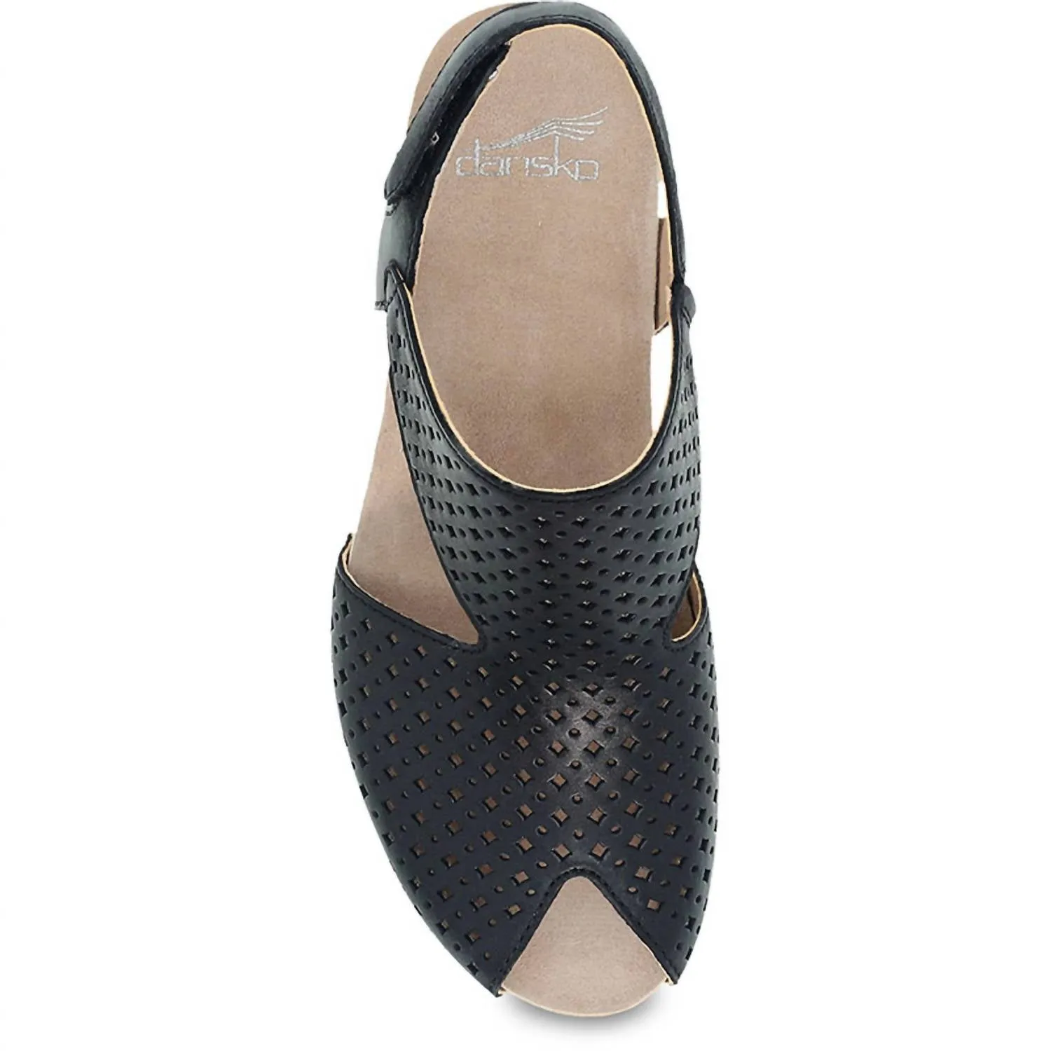 Women's Teagan Burnished Nappa Sandals In Black Burnished Nappa