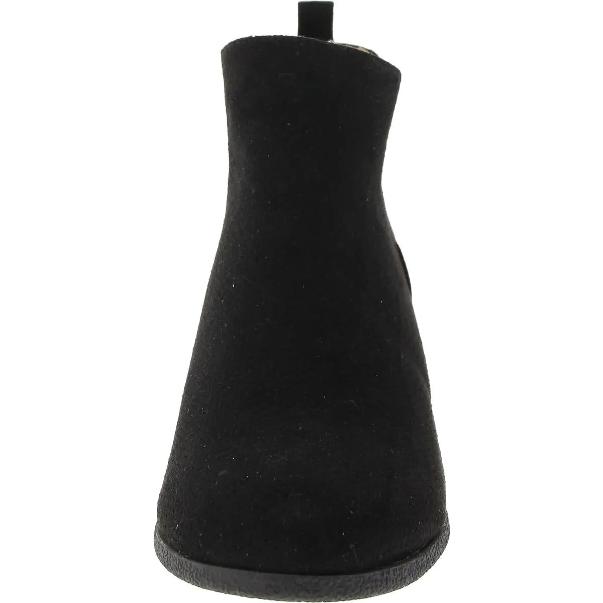 Womens Textured Manmade Booties
