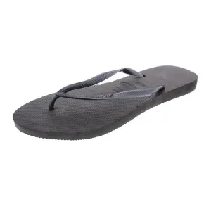 Womens Textured Slide Thong Sandals