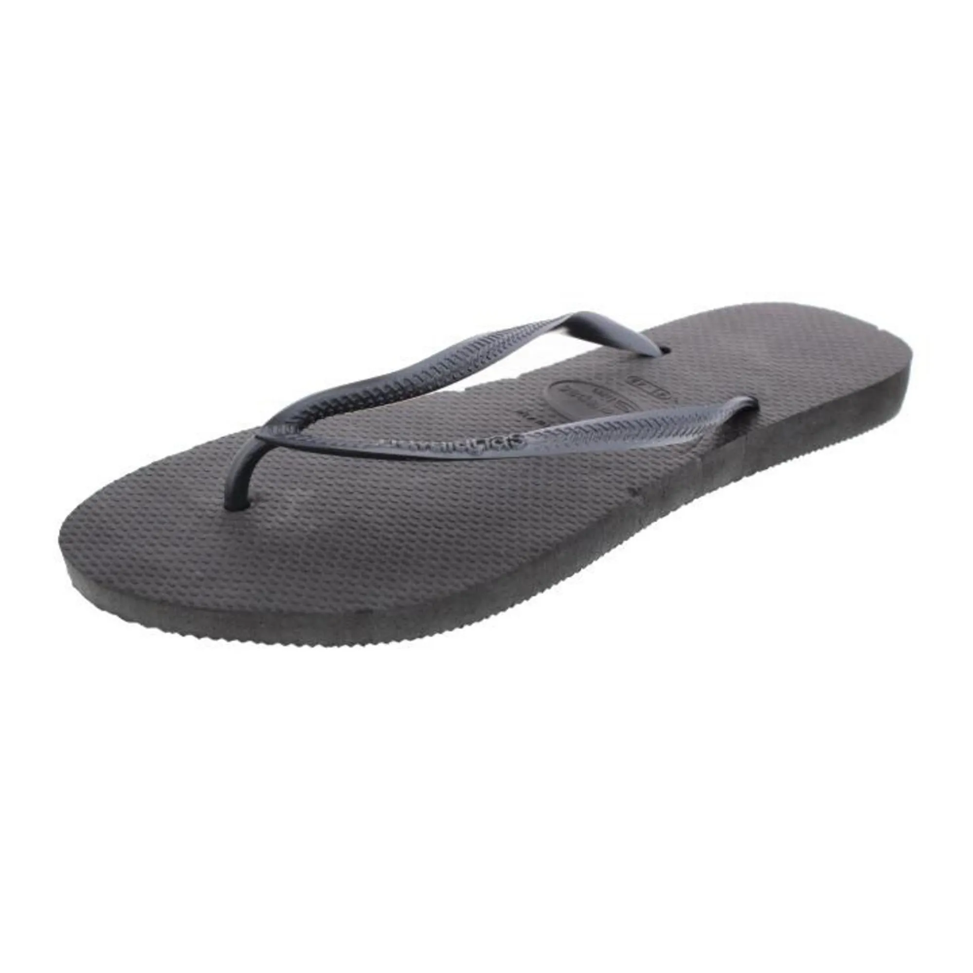 Womens Textured Slide Thong Sandals