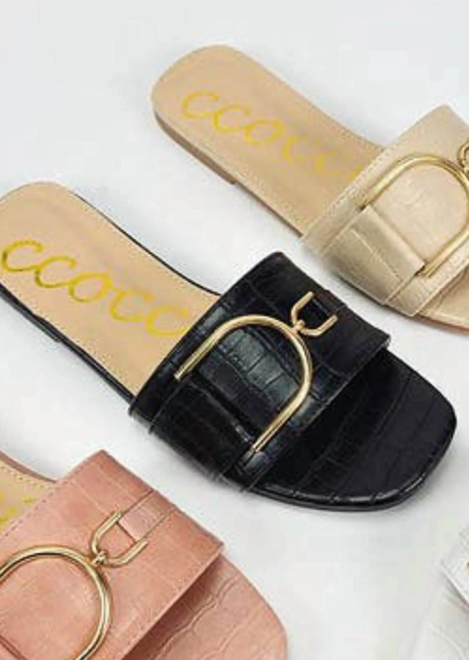 Women's Tina Leather Sandals In Black