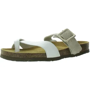 Womens Toe Loop Slide Sandals