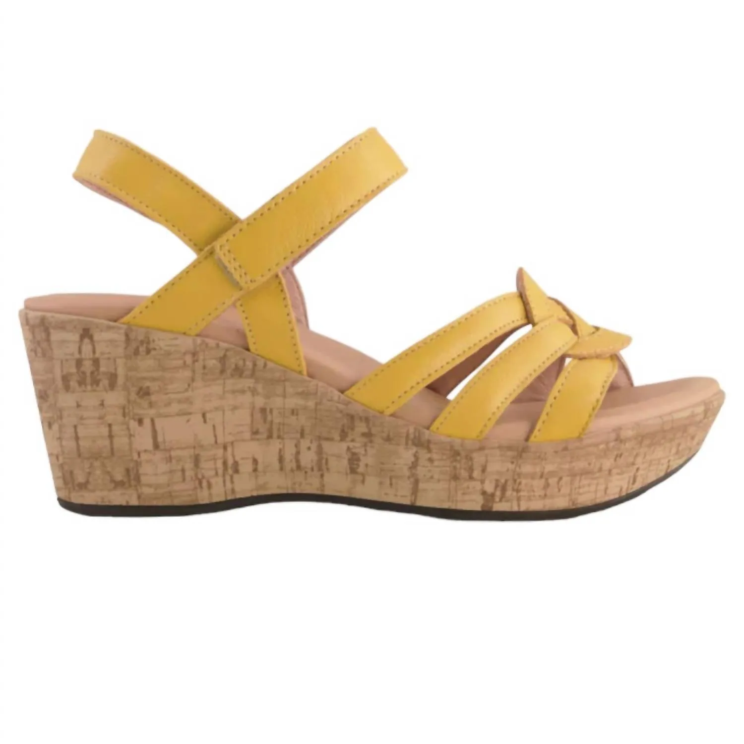 Women's Tropical Wedge Sandal In Marigold