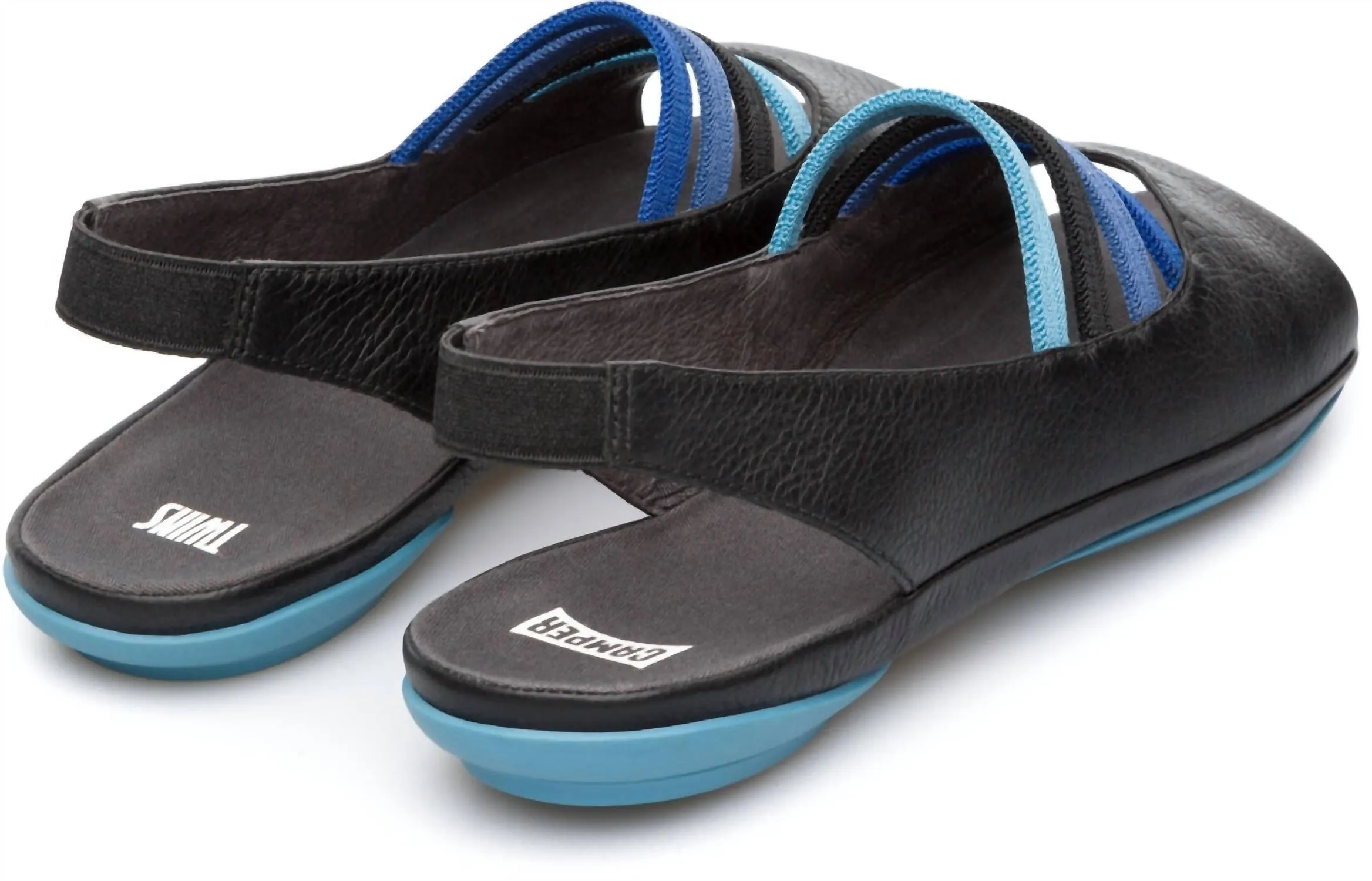 Women's Twin Sella Sandal In Sella Negro/pina River