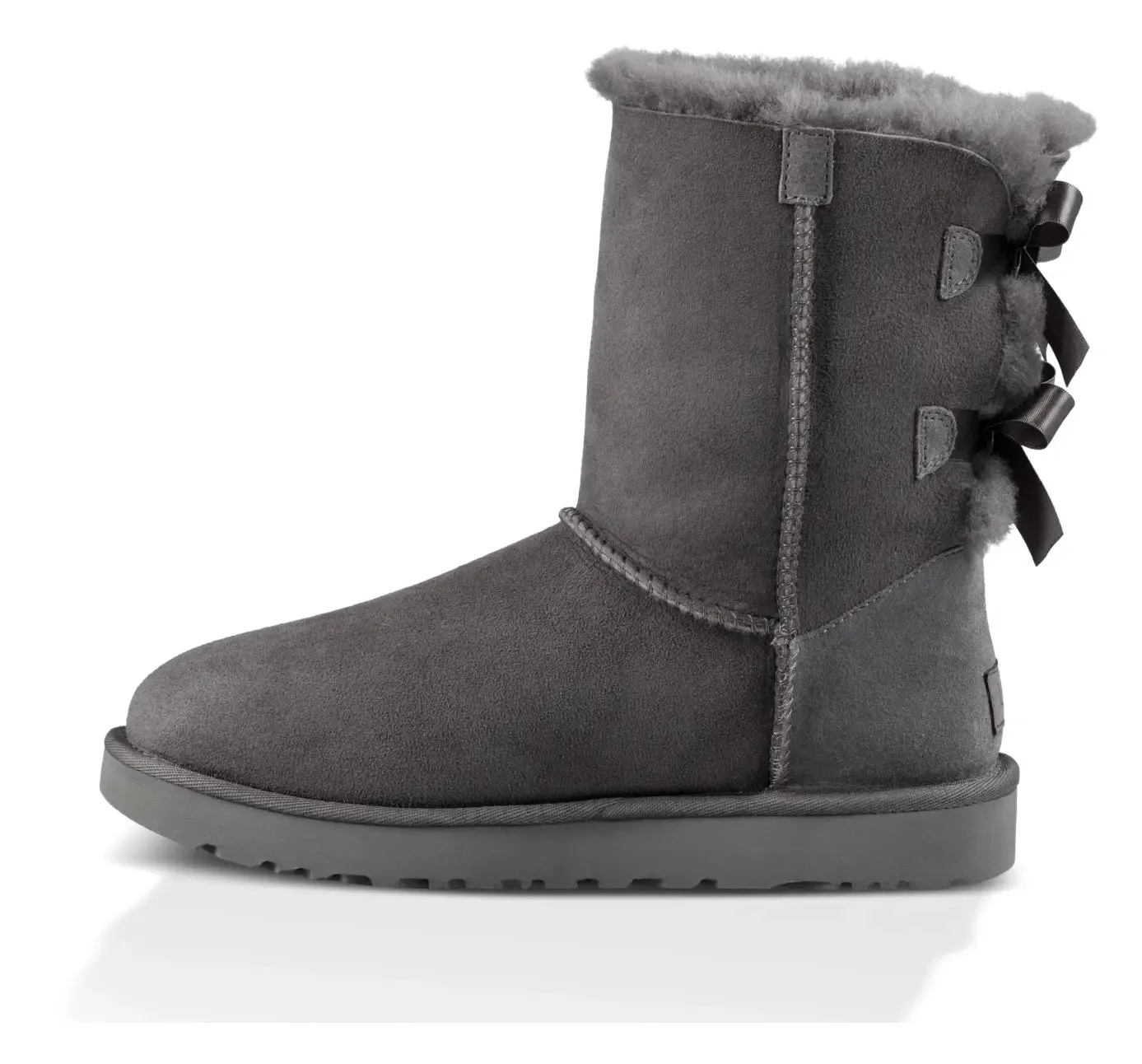 Womens UGG Bailey Bow II  Cozy Sheepskin Boot with Feminine Satin Bows