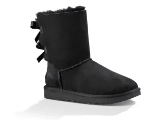 Womens UGG Bailey Bow II  Cozy Sheepskin Boot with Feminine Satin Bows