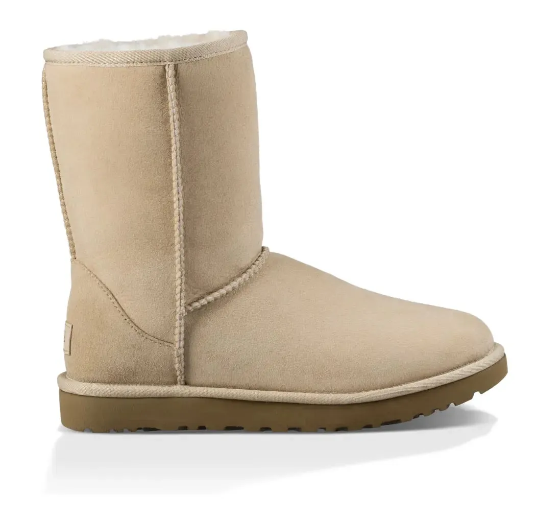 Womens UGG Classic Short II  Timeless Comfort & Style