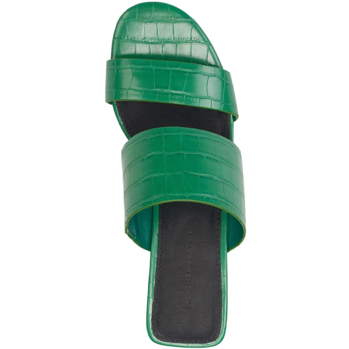 Womens Vegan Leather Textured Heels