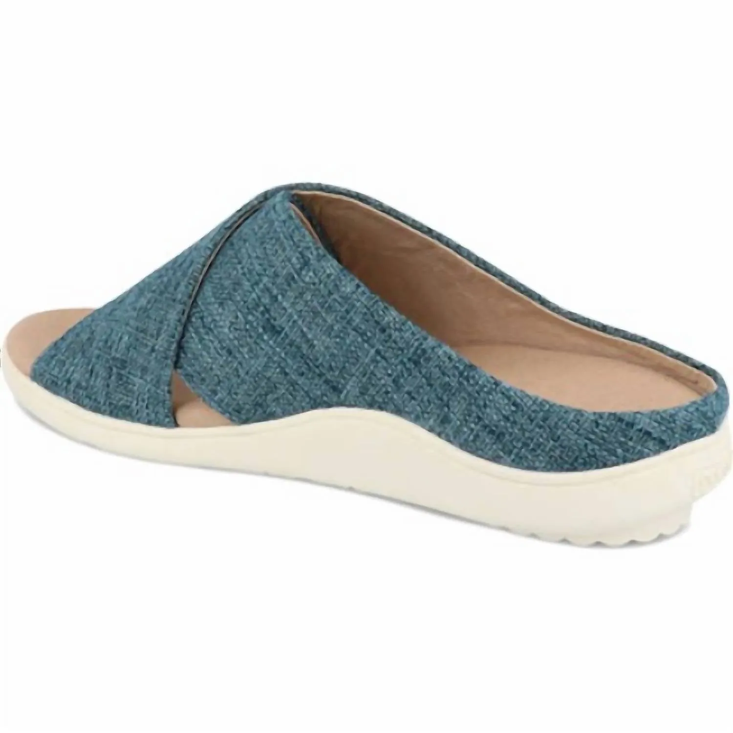 Women's Veltal Slide Sandals In Teal