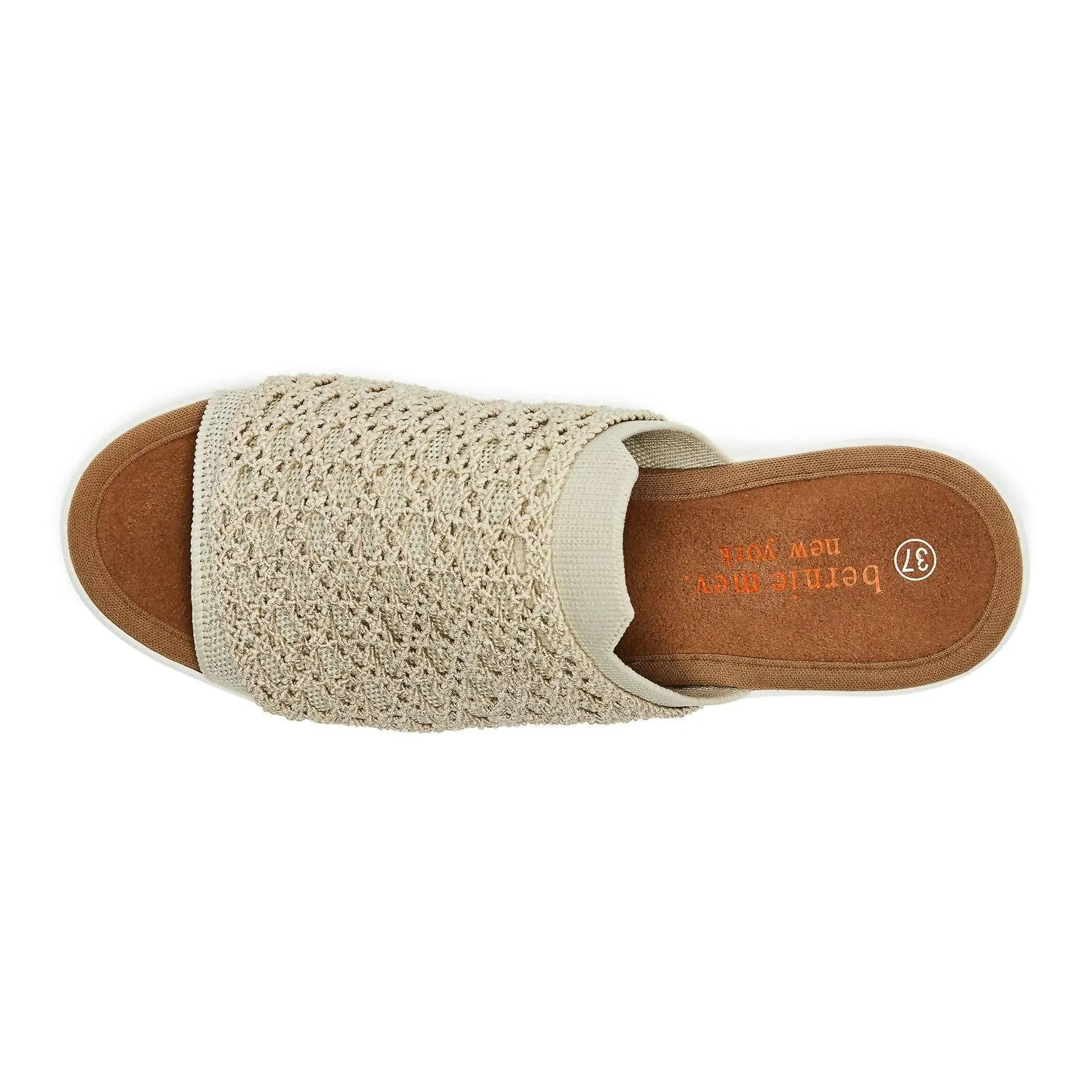 Women's Venti Crochet Sandal In Nude Silver