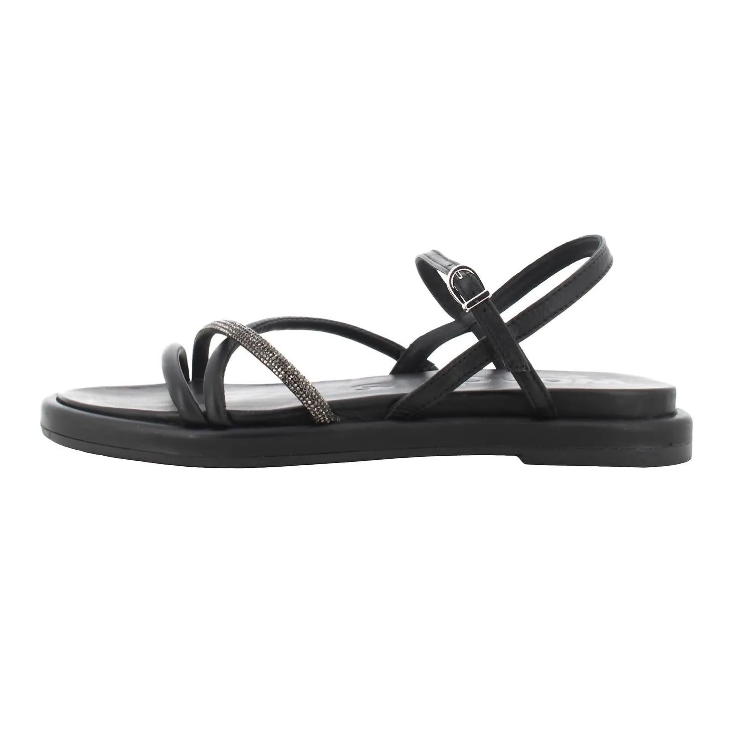 Women's Venus Sandal In Sheep/ Negro