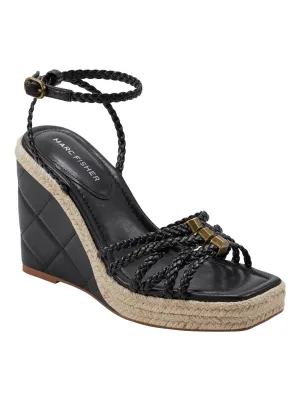 Womens Wedge Ankle Strap Espadrilles