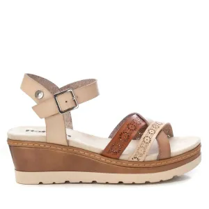 Women's Wedge Sandals In Beige