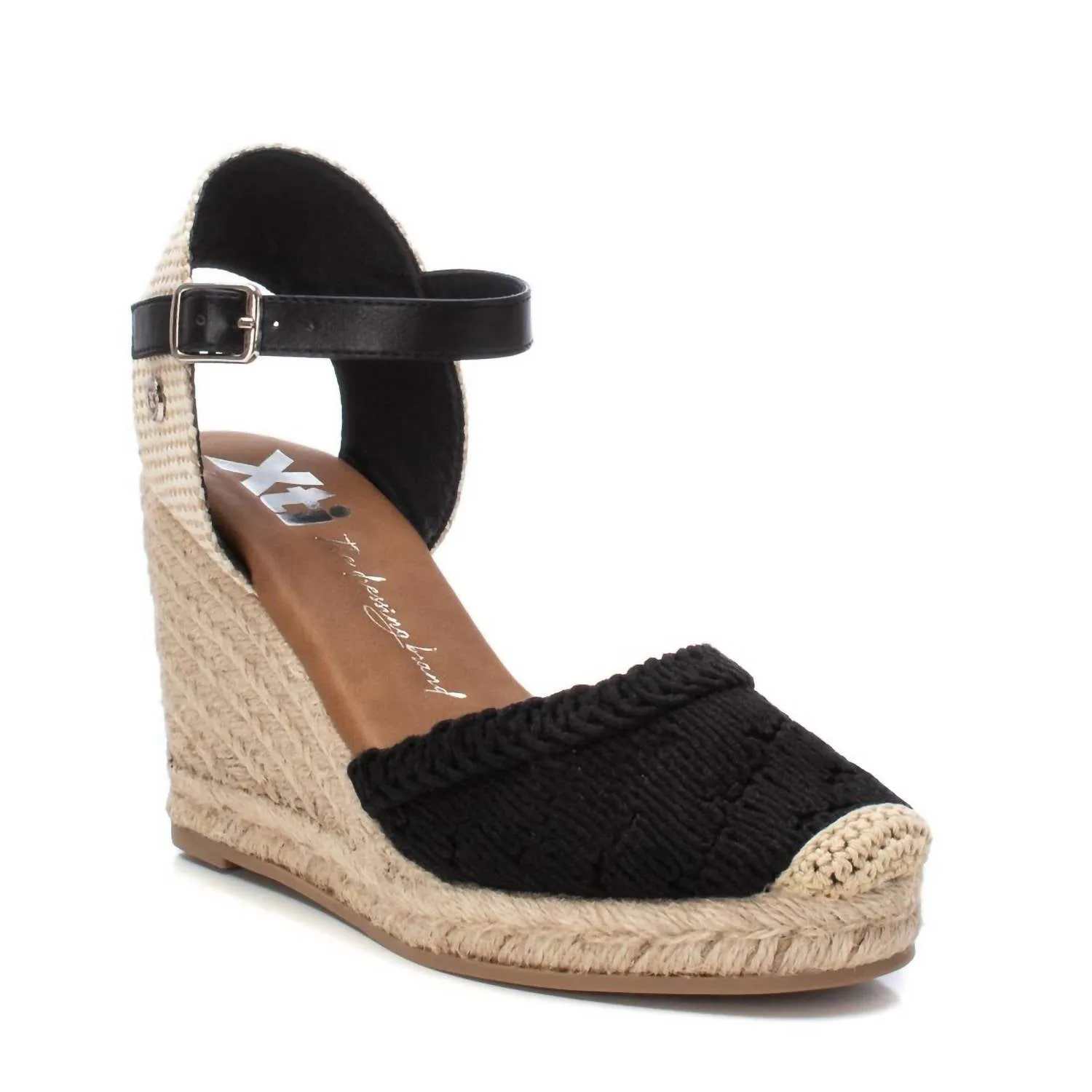 Women's Wedge Sandals In Black