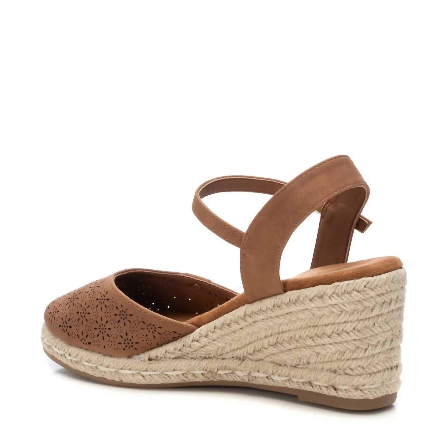 Women's Wedge Sandals In Camel