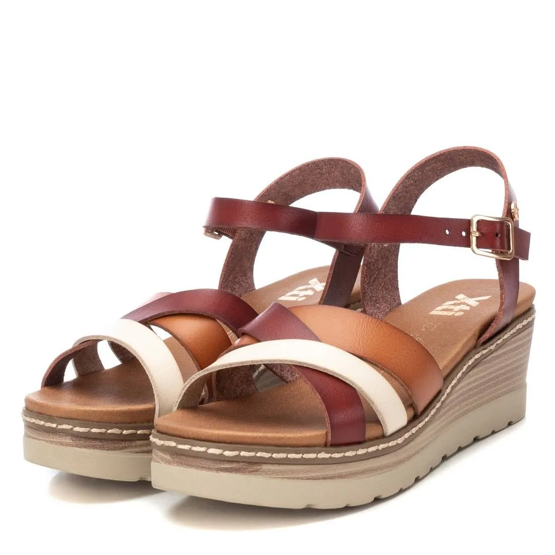 Women's Wedge Strappy Sandals By XTI