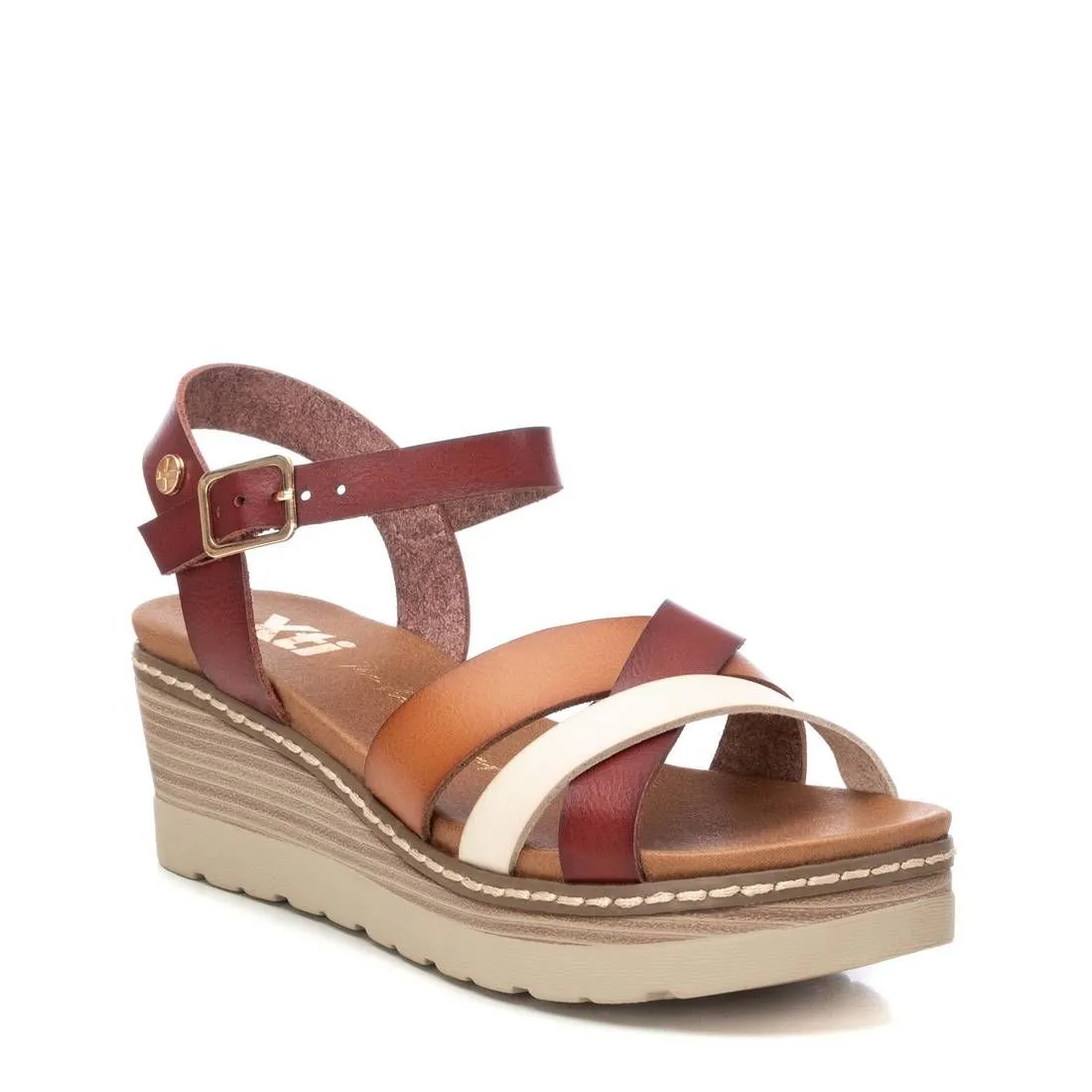 Women's Wedge Strappy Sandals By XTI