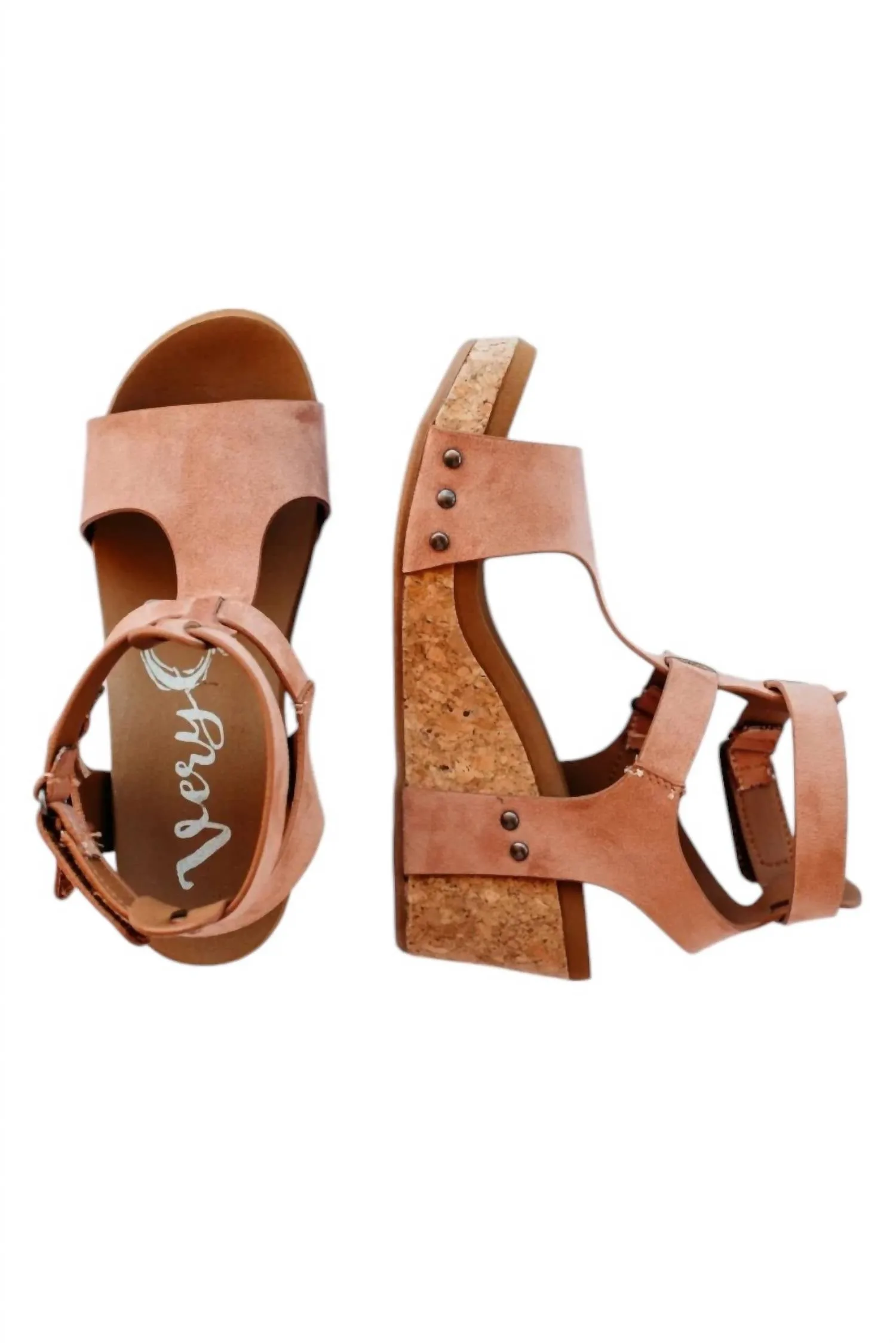 Women's Willa Wedge Sandal In Coral