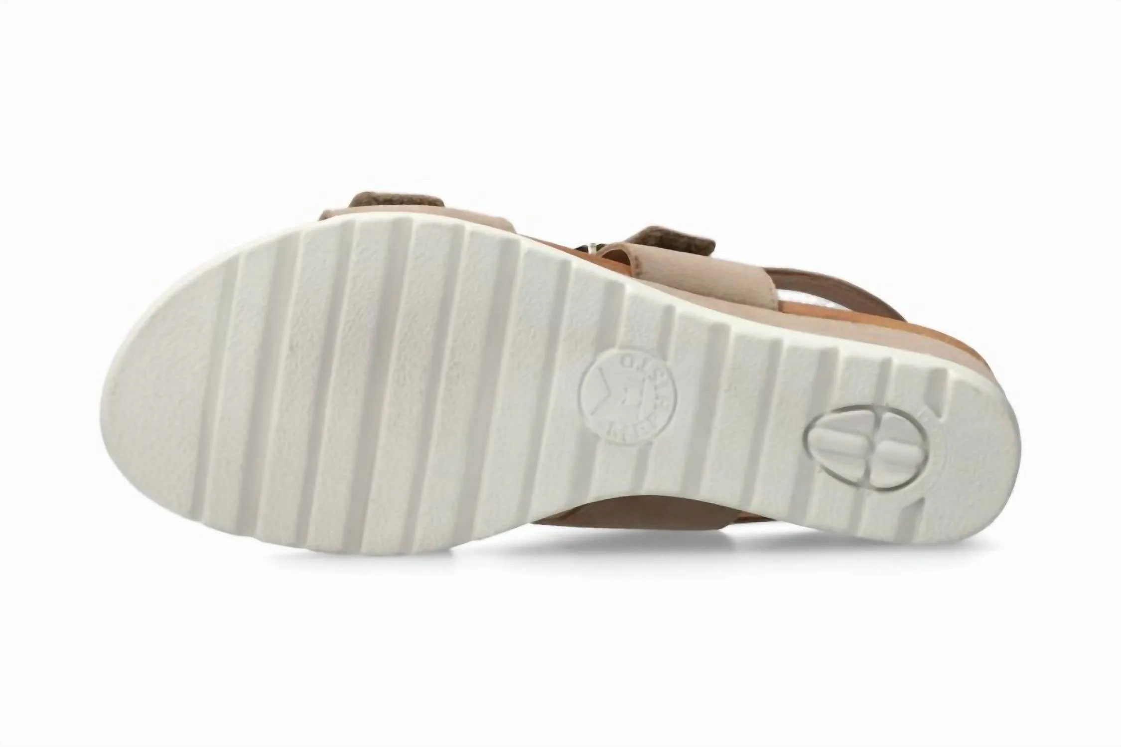 Women's Ysabel Wedge Sandal In Light Taupe