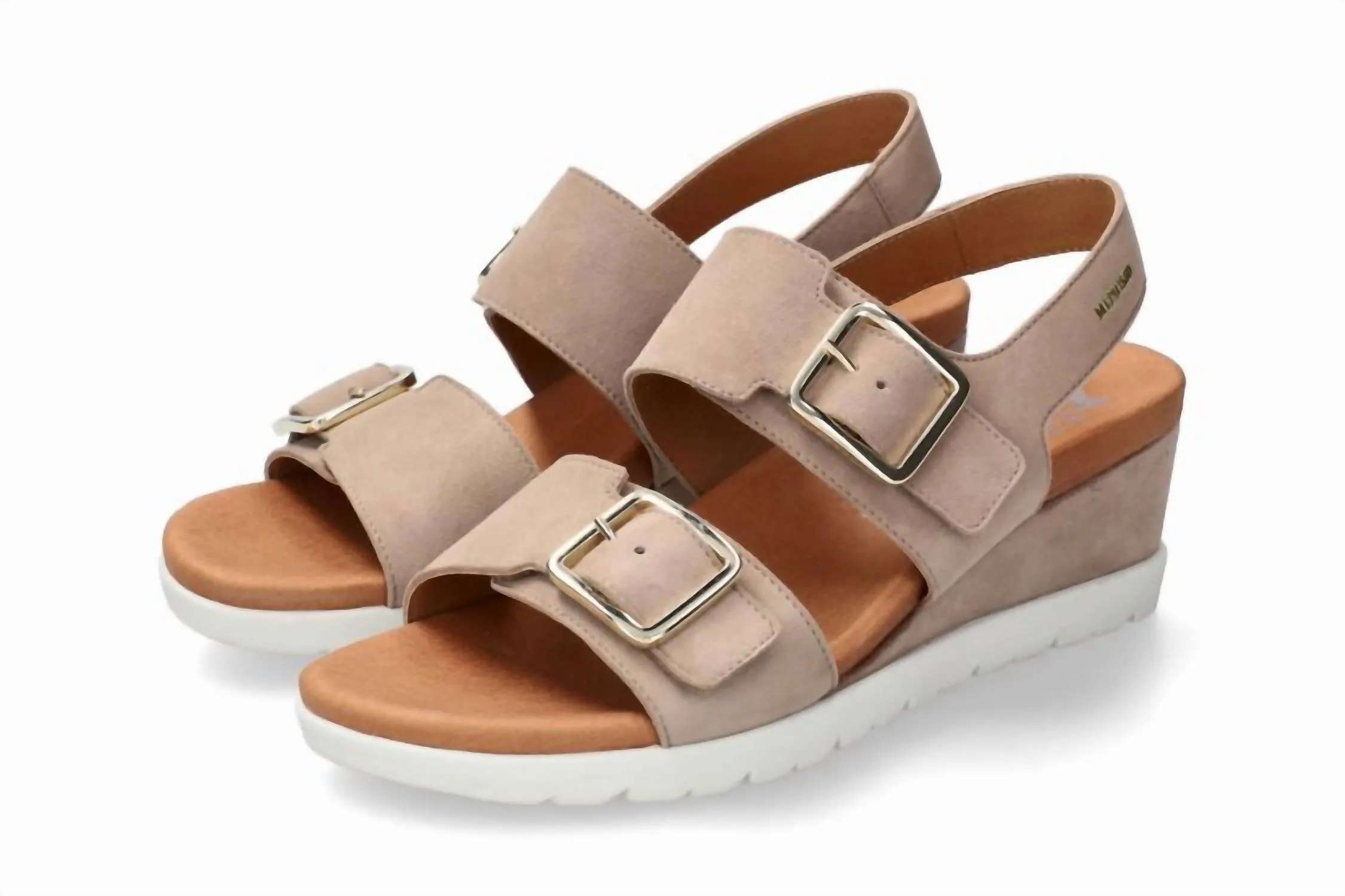 Women's Ysabel Wedge Sandal In Light Taupe