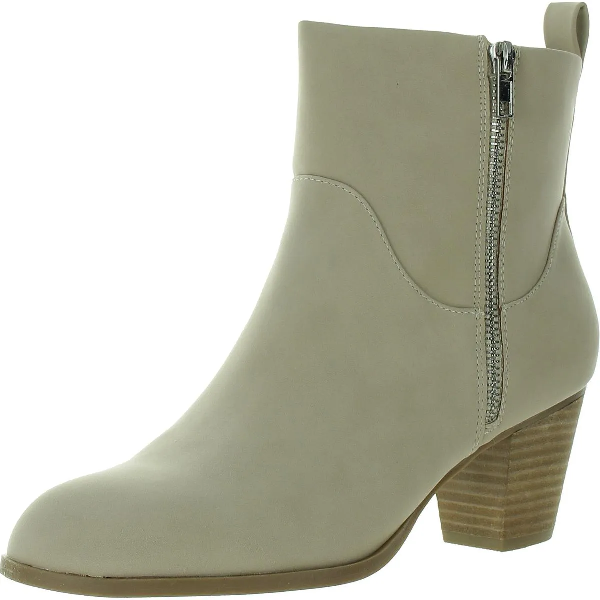 Womens Zipper Ankle Boots