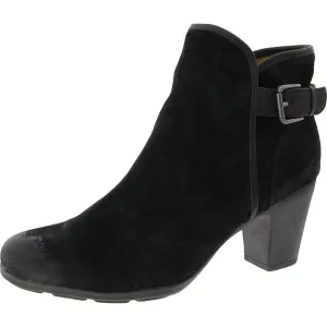 Womens Zipper Manmade Ankle Boots