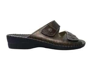 Womne's Jessica Sandals In Dark Brown Combo
