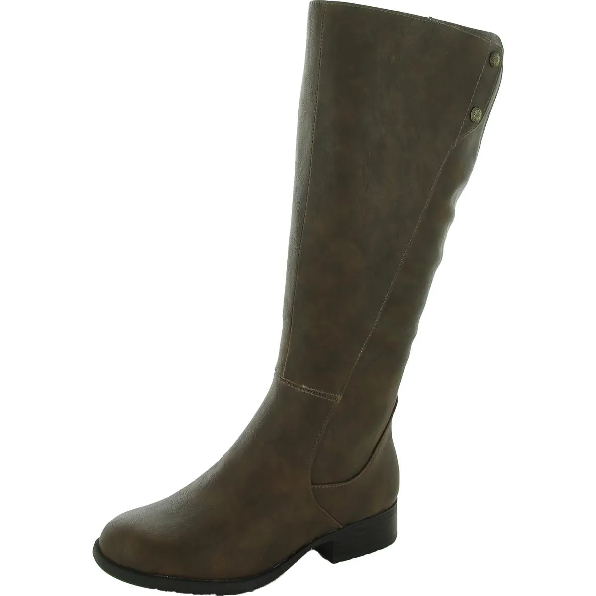 Xripley Womens Faux Leather Tall Riding Boots