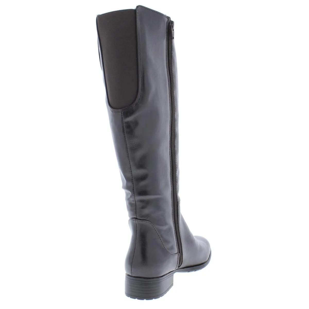 Xripley Womens Faux Leather Tall Riding Boots