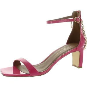Yara Womens Zipper Patent Heels
