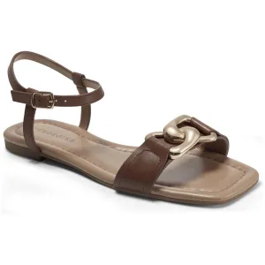 Yoyo Womens Embellished Buckle Ankle Strap