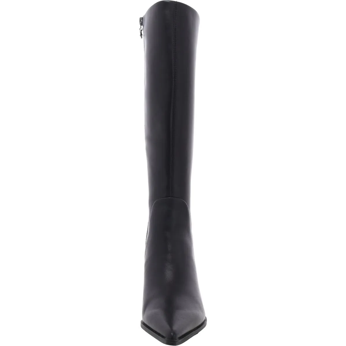Yulia Womens Suede Wide Calf Knee-High Boots
