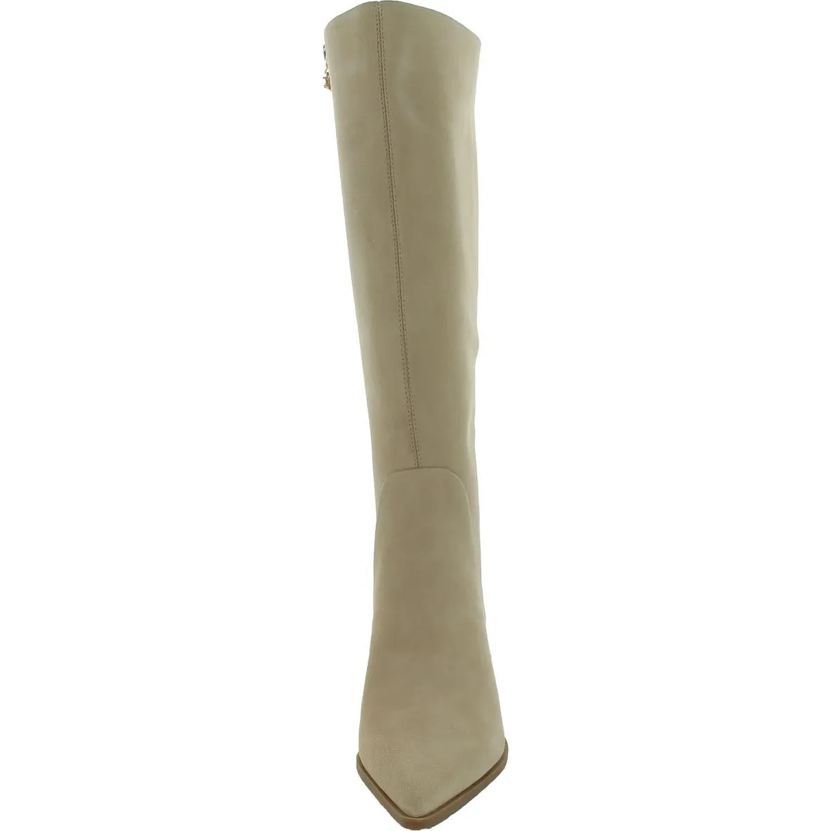 Yulia Womens Suede Wide Calf Knee-High Boots
