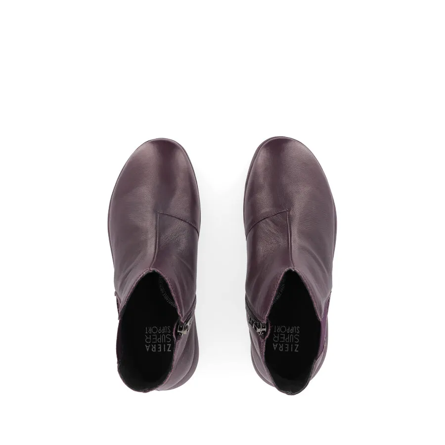 YUMBA XW - AUBERGINE LEATHER