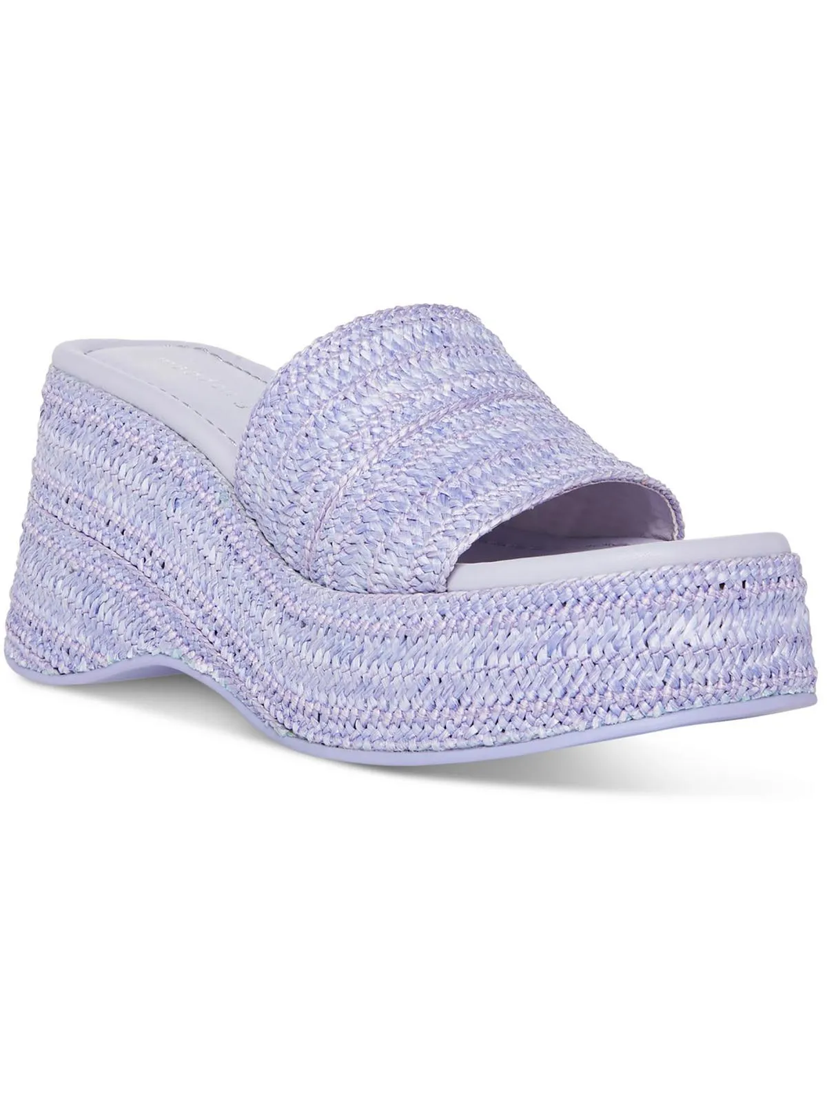 Zahara Womens Peep-Toe Espadrille Slide Sandals