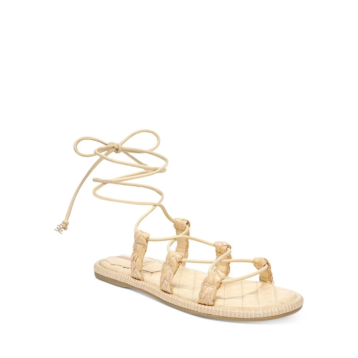 Zariah 2 Womens Quilted Lace Up Gladiator Sandals